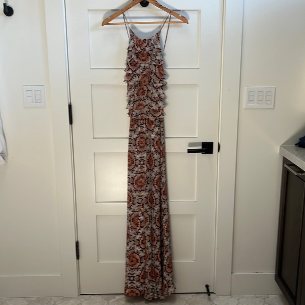 L’ AGENCE spaghetti strap dress